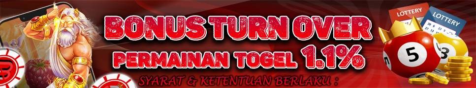 Bonus Turnover Togel 1.1 recehbet